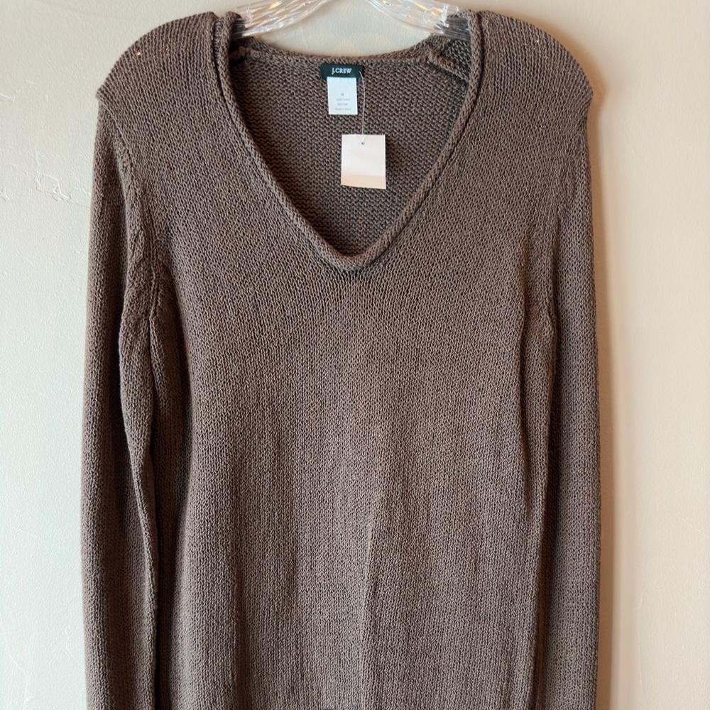 Womens J Crew V Neck Sweater